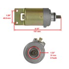 New Starter For Polaris Atv Phoenix 200 2005-2026   0453024 0454948 0453778