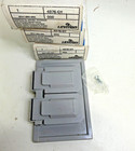 Leviton 4976-gy Wet Location Cover Plate Gray Horizontal Lot X 4 Nos