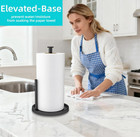 Soporte Para Rollo De Papel De Cocina De Pie Con Base Pesada Antideslizante