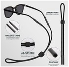 3pc Adjustable Glasses Strap Eyeglass Holder Sports Sunglasses Lanyard