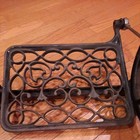 Antique Franklin Treadle Sewing Machine Cast Iron Flywheel Pitman Foot Pedal