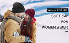 Cable Knit Beanie Thick Soft Warm Chunky Winter Beanie Hat Ski Cap