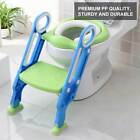 Kids Trainer Toilet Potty Training Seat Baby Toddler Chair Padded Seat Ladder Us