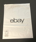 20 Ebay 12 X 15 Zippered Frosted Clothing Bags Reusable Black Logo New 2 Mil