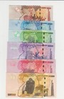 Uganda  Complete  Banknotes Set Of Five - 1 000 - 50 000 Shilings 2024 P-new Unc