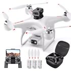 Drones With Hd Camera 4k Dual Rc Drone Wifi Fpv Foldable Quadcopter 3 Battery