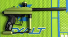 Kingman   Spyder Xtra Paintball Marker   Clamping Feedneck - Dust Green   Black