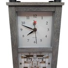 Frank Lloyd Wright Bulova Waterlilies Bluetooth Wireless Speaker Mantel Clock