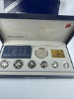 Singapore 7-coin Sterling Silver Proof Set 1991 Gem In Case With Coa