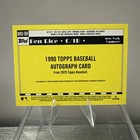 Ben Rice 2025 Topps 35th Anniversary 1990 Autograph  90b2-bri  Rc Auto Yankees