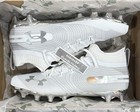 Size 12 Under Armour Spotlight Mc Football Cleats White 3020675-100