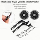 2x Kids Bike Training Wheels For 12-14-16-18-20  Bicycle Heavy Duty Stabilizers