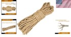 Versatile 100 Ft Natural Jute Rope - 1 2 Inch Eco-friendly Diy Project Twine