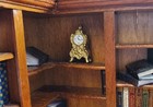 Dollhouse Mantle Clock Gold Fancy Victorian Style 1 12 Scale Miniature