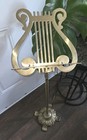 Amazing Vintage Solid Brass Music Stand 