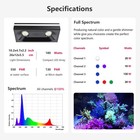 Popbloom Rl180 Wifi Saltwater Aquarium Light For Marine Fish Tank Reef Led Light