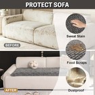 1 2 3 Seat Couch Cover For Dogs Washable Non-slip Pet Fuzzy Sofa Pad Blanket