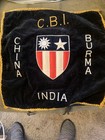 Wwii Cbi China Burma India Hand Embroidered Velvet Pillow Cover