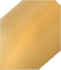 40 Sheets Gold Shimmer Cardstock 8 5 X 11 Certificate Paper  75lb Craft Paper   