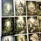 Vintage Style  fairytale  Post Cards crafting scrapbooking 20 Lot Unused 4x6