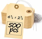 Manila Shipping Tags For Labeling And Inventory - 500 Count