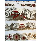 Meyercord Asian Water Slide Decal Decorations Vintage Chinoiserie Landscape