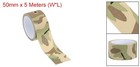 Camouflage Tape 2  X 5 5 Yards Self Adhesive Camo Tape Wrap Light Camo