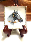Vintage Set Of 3 California Creations By Bradley Equestrian Horse Head