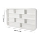 Wall Mount Nail Polish Organizer Hanging Nail Polish Display Rack Organizer