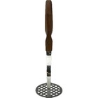 Cutco Potato Masher  14 Stainless Steel Brown Handle Made In Usa