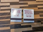 Nos Vintage Dr  Pepper 100th Anniversary Matchbooks - Lot Of 2 - Unstruck 10-2-4