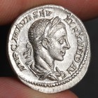 Severus Alexander Denarius Xf 224ad Ancient Roman Empire Silver Coin Emperor
