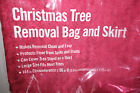 Holiday Christmas Tree Removal Storage Disposal Bag W skirt 8 Foot Trees 144 