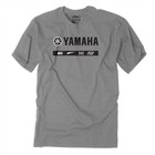 Factory Effex Yamaha Alpha T-shirt Heather Gray Screen Print