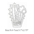 Cactus Plant Metal Die Cuts flowers Leaves Frame Wedding Cutting Dies Cut Ste   