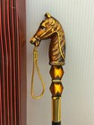             vtg Wall Plaque Brush   Shoehorn 5100 Japan Horse Equestrian Men New Box