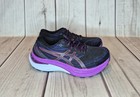 Asics Women s Size 7 5 Gel-kayano 29 Tech Running Shoes In Black purple 1012b272