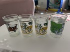 Vtg Welch s Tom   Jerry   Looney Tunes Collector Series Jelly Jar Glasses Lot 