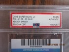  2  2018 Super Bowl Lii 52 Tickets Autographed By K  Barner  38   D  Ellerbe  57
