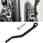 Black Carbon Fiber Chain Stabilizer Drop Keeper Road Bike Chain Catcher Anti-dro