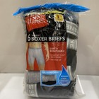 Hanes Mens Tagless Boxer Briefs 6-pack Size L - Damage Packaging
