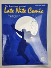 Broadway Musical - Late Night Comic - Piano  Vocal  Chords - New
