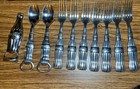 Coke Coca Cola Pop Gibson Stainless Steel Flatware Silverware 33 Piece Usa Vtg