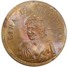  1880 s  New York Ny Unlisted Lina De Merville Merchant Token Brothel Shell