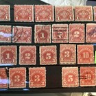 Lot Of 26  1930 1956 To  5 Us Postage Due Stamps  j69-87  Series   Most Mint