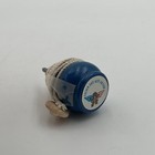 Vintage Wood Spinning Top Toy Advertising Car Auto Auction Made In Usa New Nos