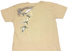 Rare  Vintage Cirque Du Soleil Quidam Boxing Clown Beige T-shirt New  Small