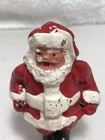 Vintage Barclay Lead Santa Claus On Skis