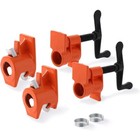 Pony 2-pack 1 2    3 4  Pipe Clamps 52 Wood Gluing Pipe Clamp Fixture Black Pipe