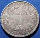 High Grade 1898 A French Indo China Silver Piastre